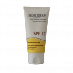 کرم ضد آفتاب SPF30 هیدرودرم مناسب پوست های معمولی و خشک ۵۰ میلی لیتر