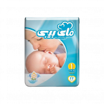 پوشک سایز ۱ مای بی بی (۲ تا ۵ کیلوگرم) 40 عددی حاوی عصاره بابونه