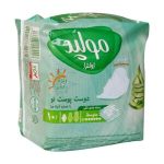 نوار بهداشتی متوسط مولپد اولترا با عصاره آلوئه ورا ویژه روز 10 عدد