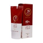 ضد آفتاب کرم پودری SPF40 درم انجلین مناسب پوست چرب 30 میلی لیتر