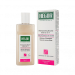 شامپو ۱×۲ حالت دهنده و براق کننده هگور مناسب موهای آسیب دیده، خشک و کدر ۱۵۰ میلی لیتر