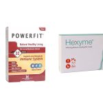 کپسول هگزایم بسته 30 عددی به همراه کپسول پاورفیت هولیستیکا بسته 32 عددی