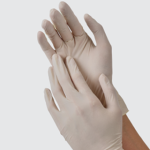 دستکش معاینه لاتکس پلاس GLOVES - تصویر 2