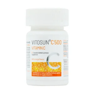 قرص جویدنی ویتوسان C 500 روژین 30 عدد
